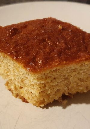 Φωτογραφία της συνταγής Ραβανί με αλεύρι ολικής άλεσης και μέλι υγιεινό και εύκολο