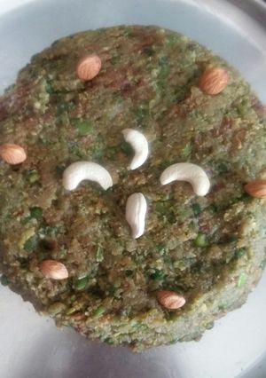 A picture of Matar ki barfi.