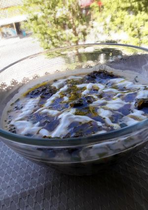 عکسی از دستور آش ماست