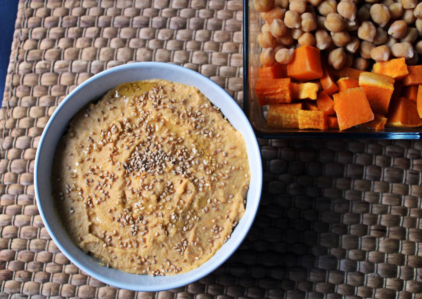 Hummus de calabaza