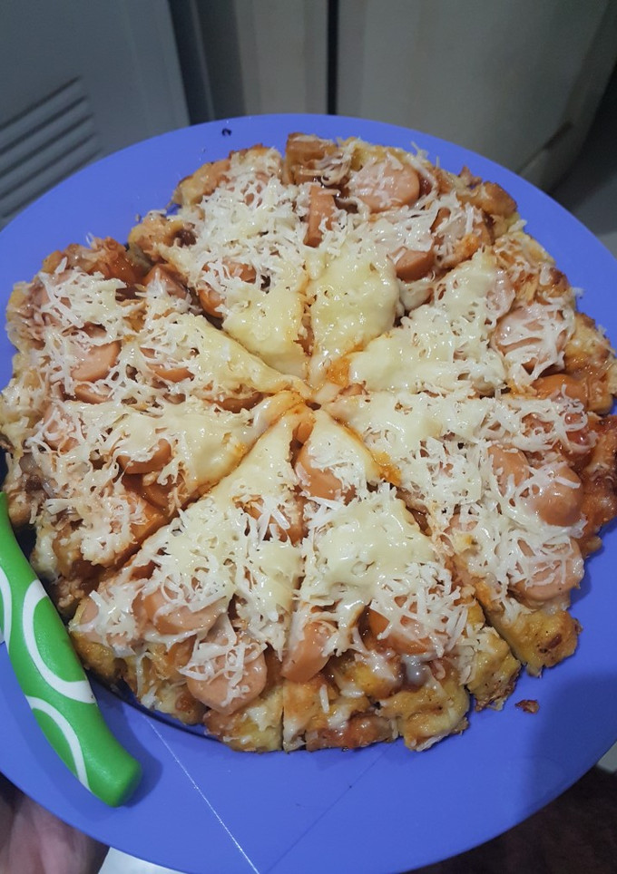 Foto resep Pizza roti simple