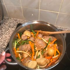 A picture of Sausage Stew.