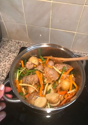 A picture of Sausage Stew.