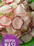 Krupuk puli (krupuk nasi)