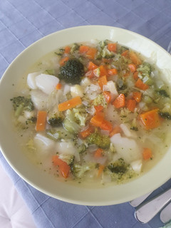 Una foto de Sopa de verduras (10 verduras)