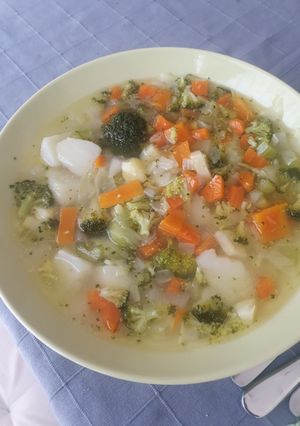 Una foto de Sopa de verduras (10 verduras)