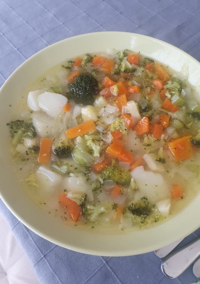 Una foto de Sopa de verduras (10 verduras)
