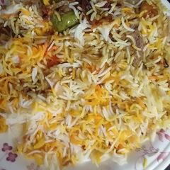 A picture of Biryani.