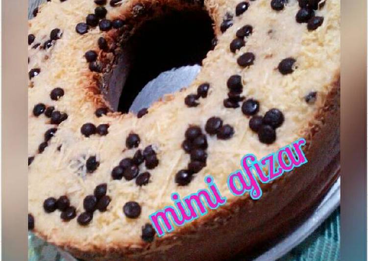 Bolu tape coklat keju