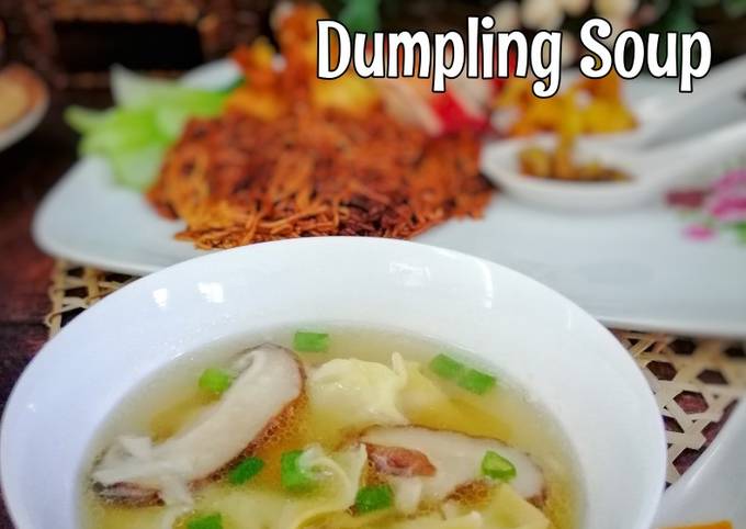 Resipi Dumpling Soup Oleh Norashikin Rahmat Cookpad