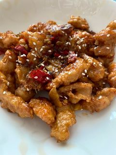 Foto resep Chicken kungpao (Ayam kungpao korea)