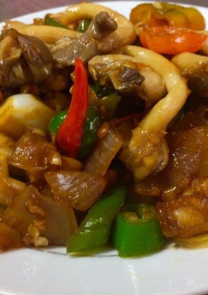 Foto resep Jamur tiram tumis tempe