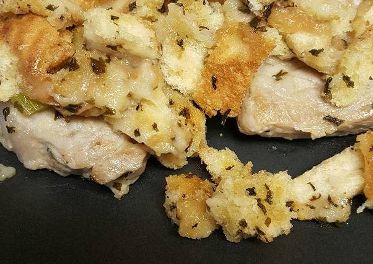 Simple Way to Make Perfect Pork Chops with Mint Stuffing