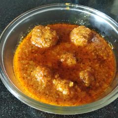 A picture of Kofta curry.