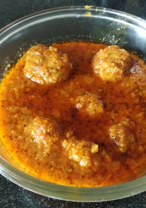 A picture of Kofta curry.