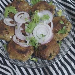 A picture of Kathal ke kebab.