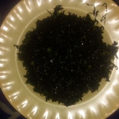 A picture of Fried sukumawiki/Kales.