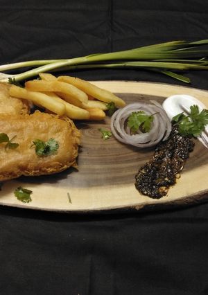 A picture of Kolkata Style Fish Batter Fry.