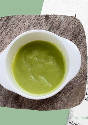 Foto resep MPASI 5m menu tunggal - puree alpukat susu