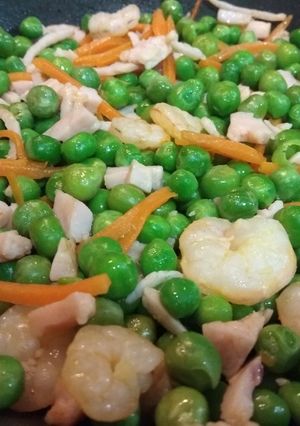Foto principal de Salteado de guisantes