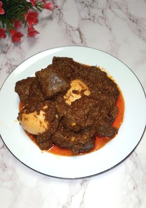 Foto resep Rendang Ati Sapi dan Telur