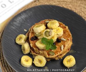 Masakan Unik Banana oat pancakes / pancake pisang oat (Menu GERD) Enak Sederhana Masakan Unik Banana oat pancakes / pancake pisang oat (Menu GERD) Enak Sederhana