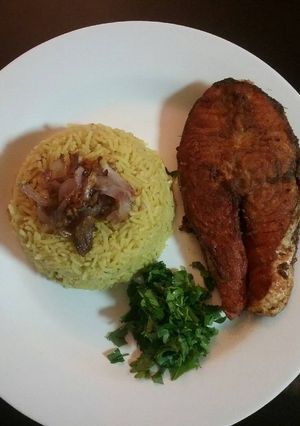 صورة لوصفة صيادية سمك بنكهة الفحم