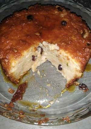 Una foto de Budín Con Pasas