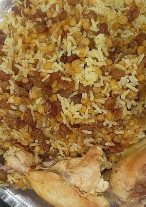 عکسی از دستور مچبوس دجاج 🍗مچبوس با مرغ
