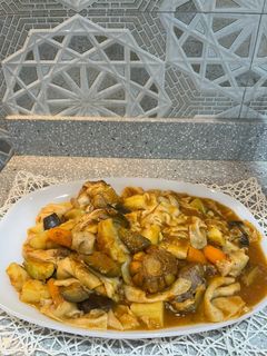 صورة لوصفة مرقوق لحم بطريقة سهلة🌹