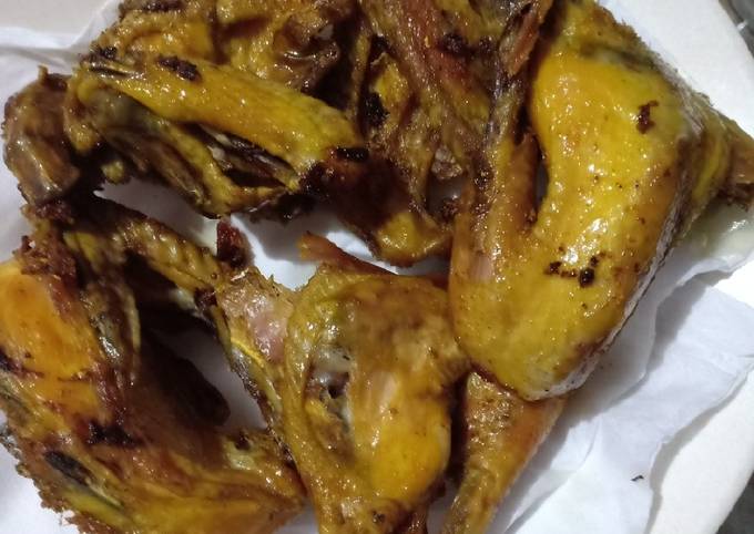 Ayam goreng mantap jiwa