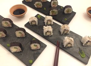 Una foto de Sushi