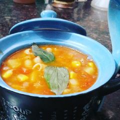 A picture of Minestrone Soup.