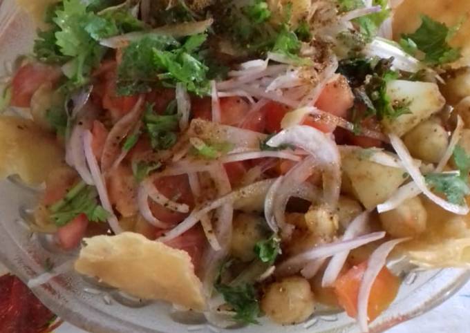 Recipe of Homemade Papri chaat