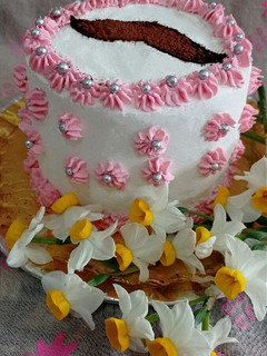 عکسی از دستور مینی کیک شیفون روز پدر🍰🍰👌