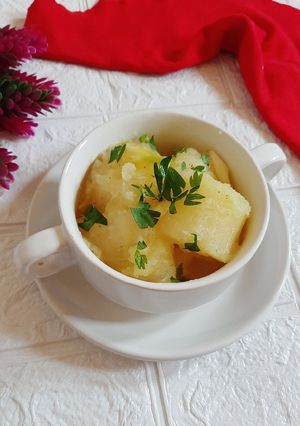 Foto resep Sop Singkong