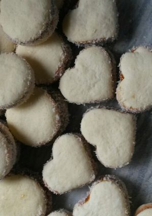 Una foto de Alfajores de maizena para celiacos
