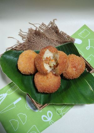 Foto resep Roti Goreng isi Sayuran