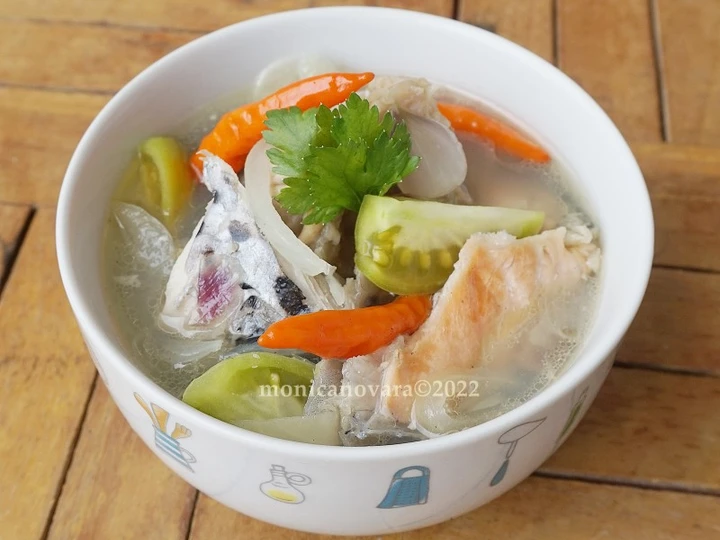 Cara Mudah Menyiapkan Resep Sup Kepala Salmon (Bisa untuk Ibu Menyusui) yang Bikin Ngiler Anti Ribet, Uenak Banget