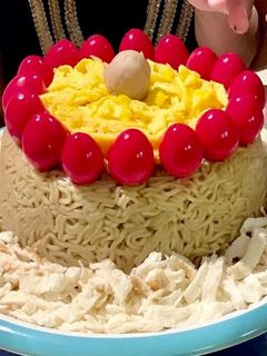 Foto resep Kue Ulang Tahun Indomie