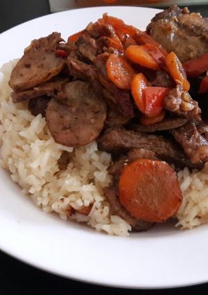 Una foto de Plato de fin de mes.