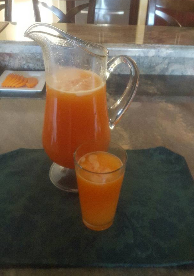Una foto de Agua fresca de papaya