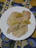 Scaloppine al limone cremose