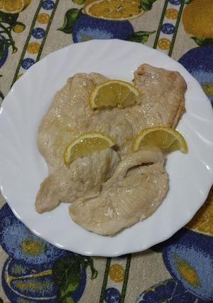 Foto di Scaloppine al limone cremose
