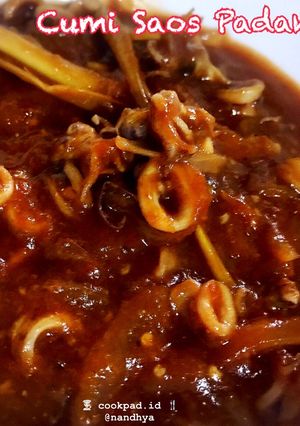 Foto resep [31] Cumi Saos Padang 🦑