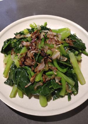 A picture of Steamed Kailan.