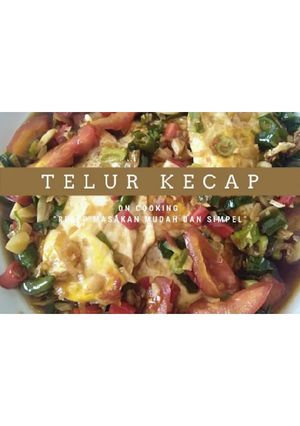 Foto resep Menu Sarapan Hemat dan Simpel, Telur Kecap