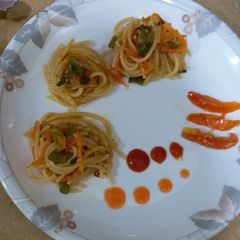 A picture of Spicy Vegetable Noodles.