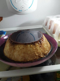 Una foto de Flan de huevo al baño María