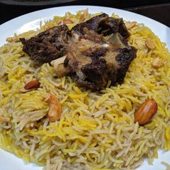 A picture of Arabian Biryani.